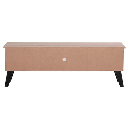 TV UNIT IREN MELAMINE IN SONAMA OAK BLACK 120x32.5-34x41