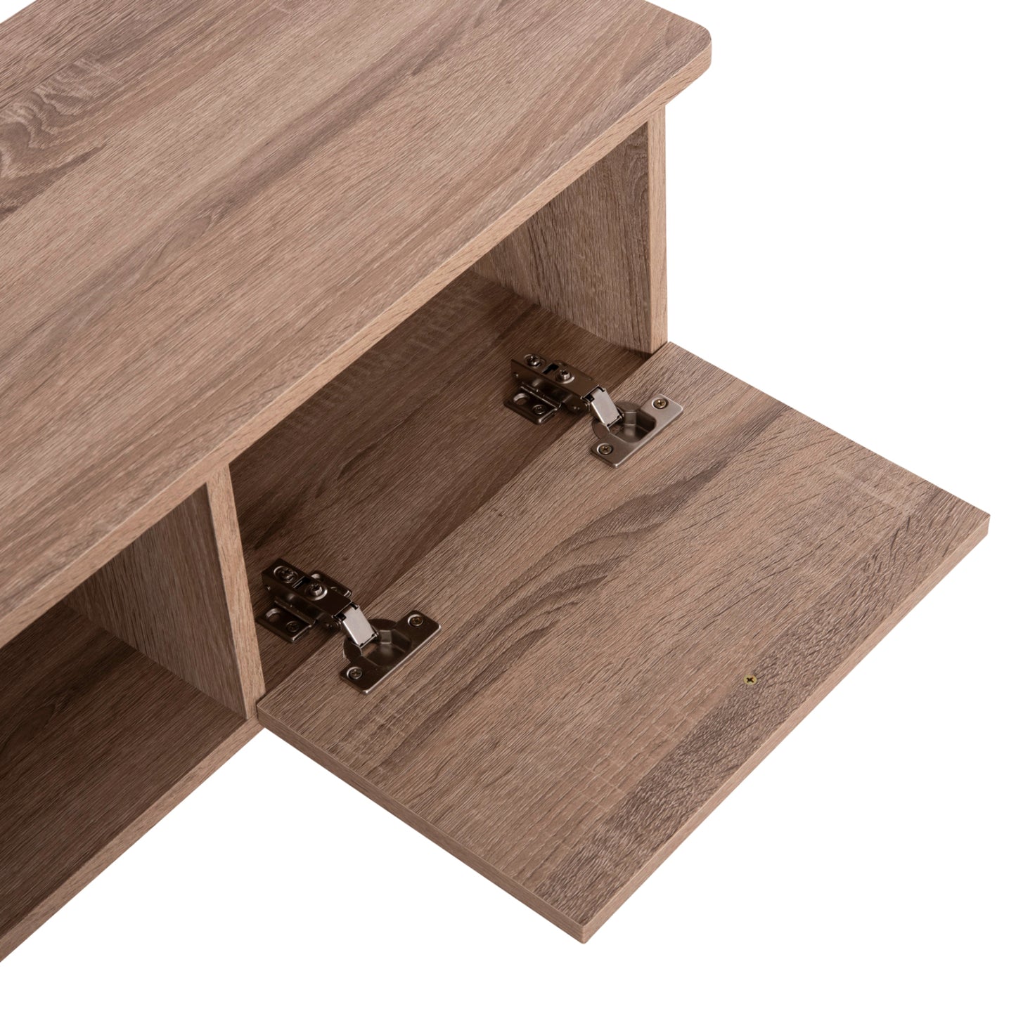 TV UNIT IREN MELAMINE IN SONAMA OAK BLACK 120x32.5-34x41