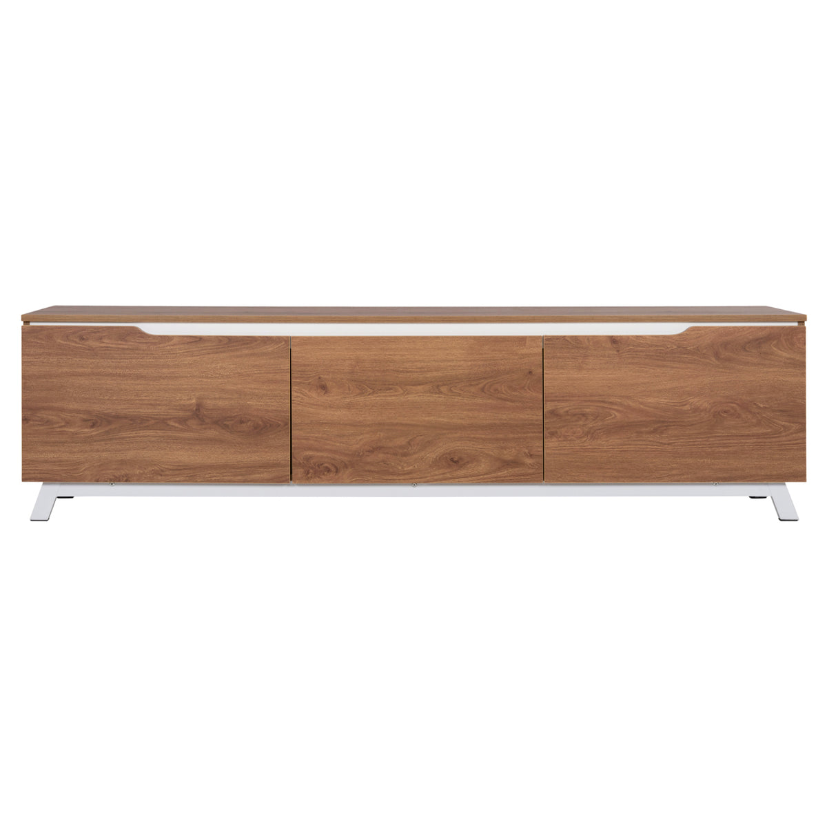 KIMIA TV STAND MELAMINE NATURAL WHITE 180x35x48.5