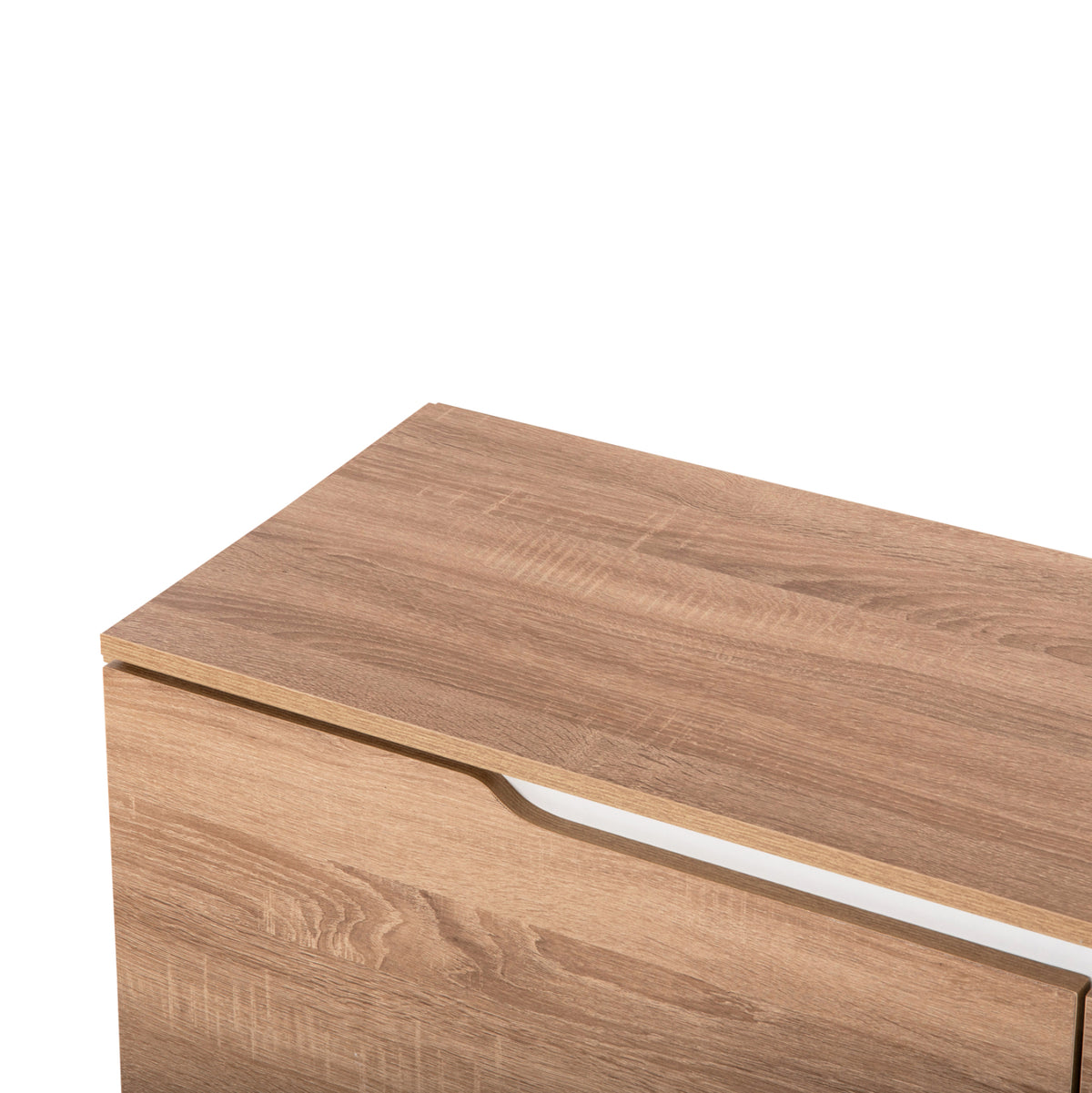 ΕΠΙΠΛΟ ΤΗΛΕΟΡΑΣΗΣ KIMIA ΜΕΛΑΜΙΝΗ SONAMA ΛΕΥΚΟ 180x35x48,5