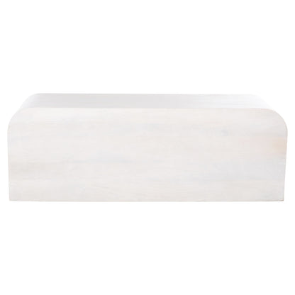 ΕΠΙΠΛΟ ΤΗΛΕΟΡΑΣΗΣ HANDYR ΜΑΣΙΦ ΞΥΛΟ MANGO ΣΕ ΛΕΥΚΟ 130x40x45