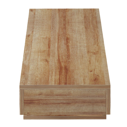 ΕΠΙΠΛΟ ΤΗΛΕΟΡΑΣΗΣ ΤΟΙΧΟΥ ME LED SAVOR ΜΕΛΑΜΙΝΗ ΣΕ OAK 150x29,5x22