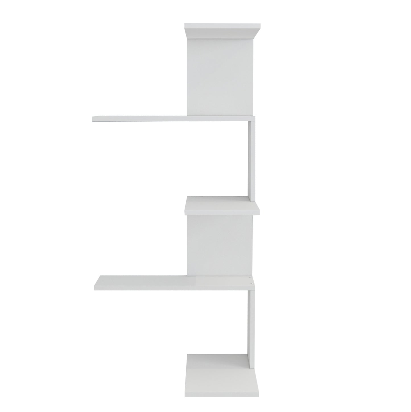 RORY WALL SHELF MELAMINE IN WHITE 22x51.5x109