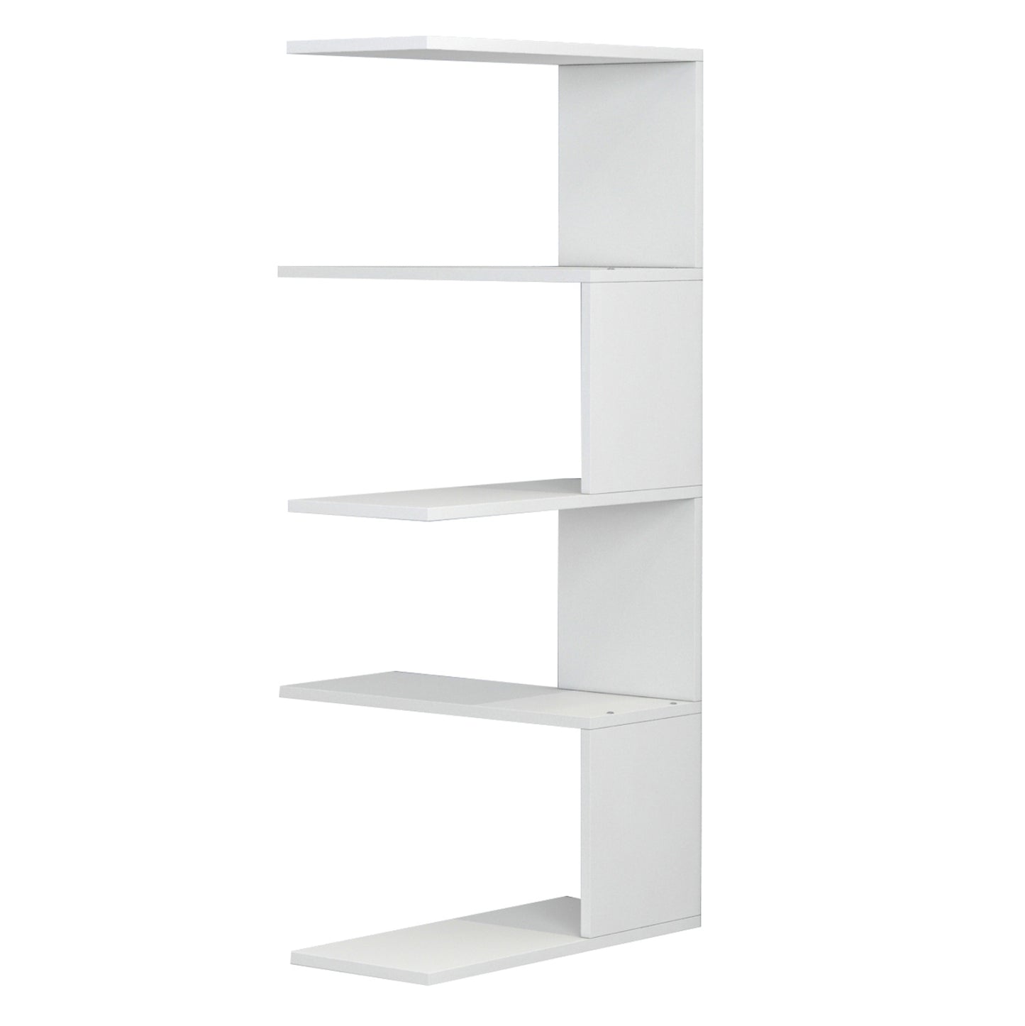 RORY WALL SHELF MELAMINE IN WHITE 22x51.5x109