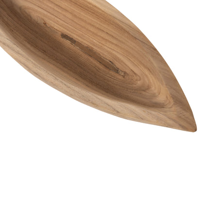 TEAK WOOD DESKTOP DECORATIVE BOX 40x6x13