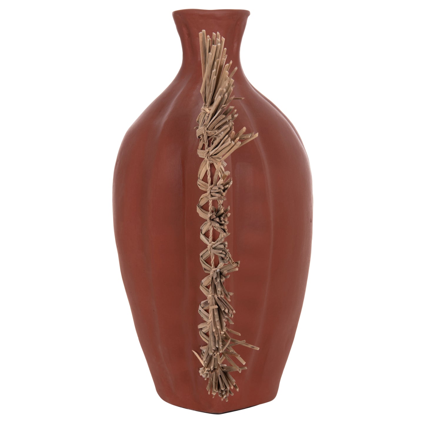 TABLE DECORATION JEBB NATURAL TERRACOTTA & GRASS 32x15x33