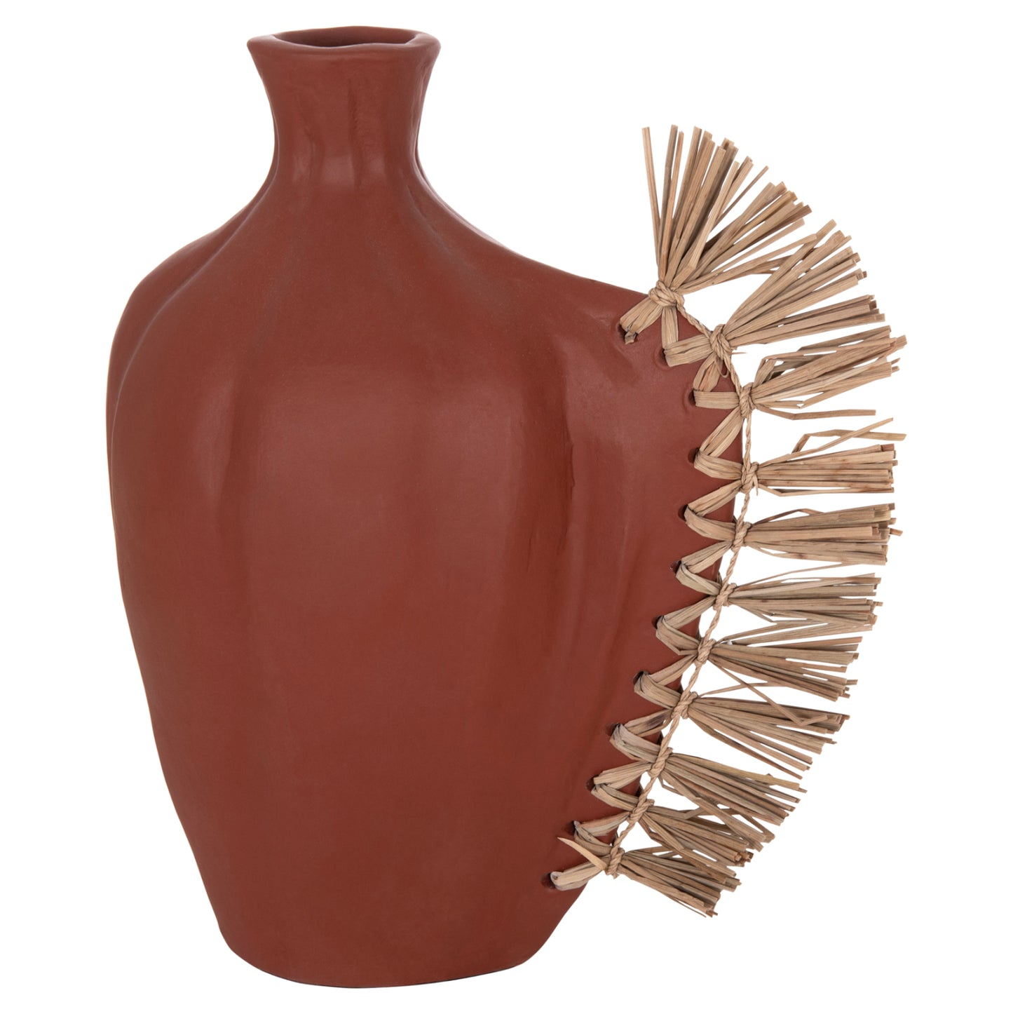TABLE DECORATION JEBB NATURAL TERRACOTTA & GRASS 32x15x33