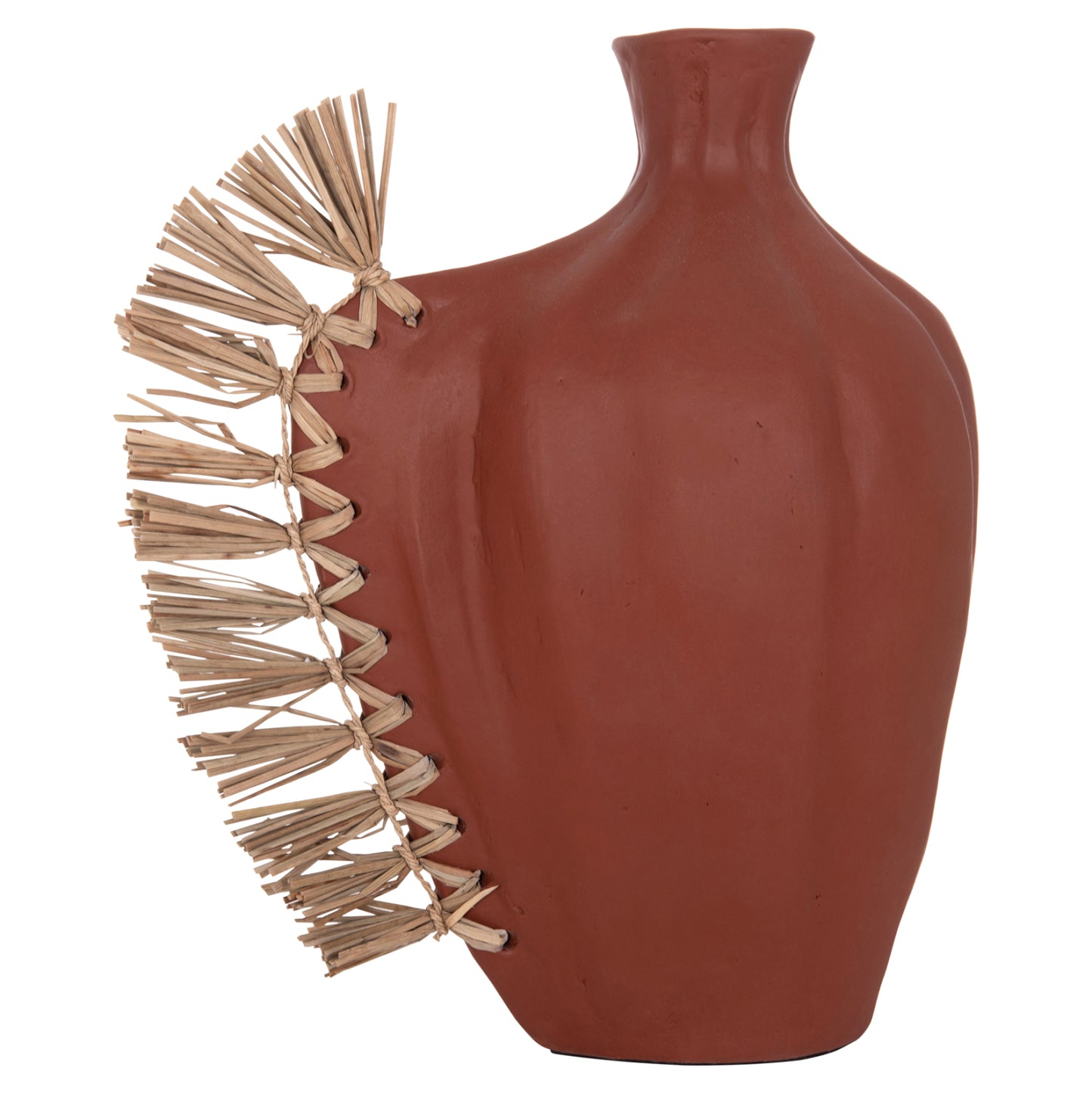 TABLE DECORATION JEBB NATURAL TERRACOTTA & GRASS 32x15x33