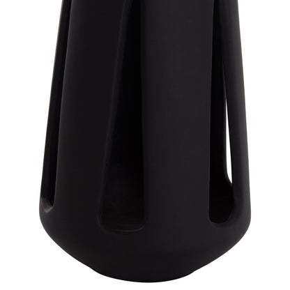 ΕΠΙΤΡΑΠΕΖΙΟ ΦΑΝΑΡΙ ERANTYL ΜΑΥΡΟ FIBER CEMENT & ΧΕΡΟΥΛΙ RATTAN Φ17x27