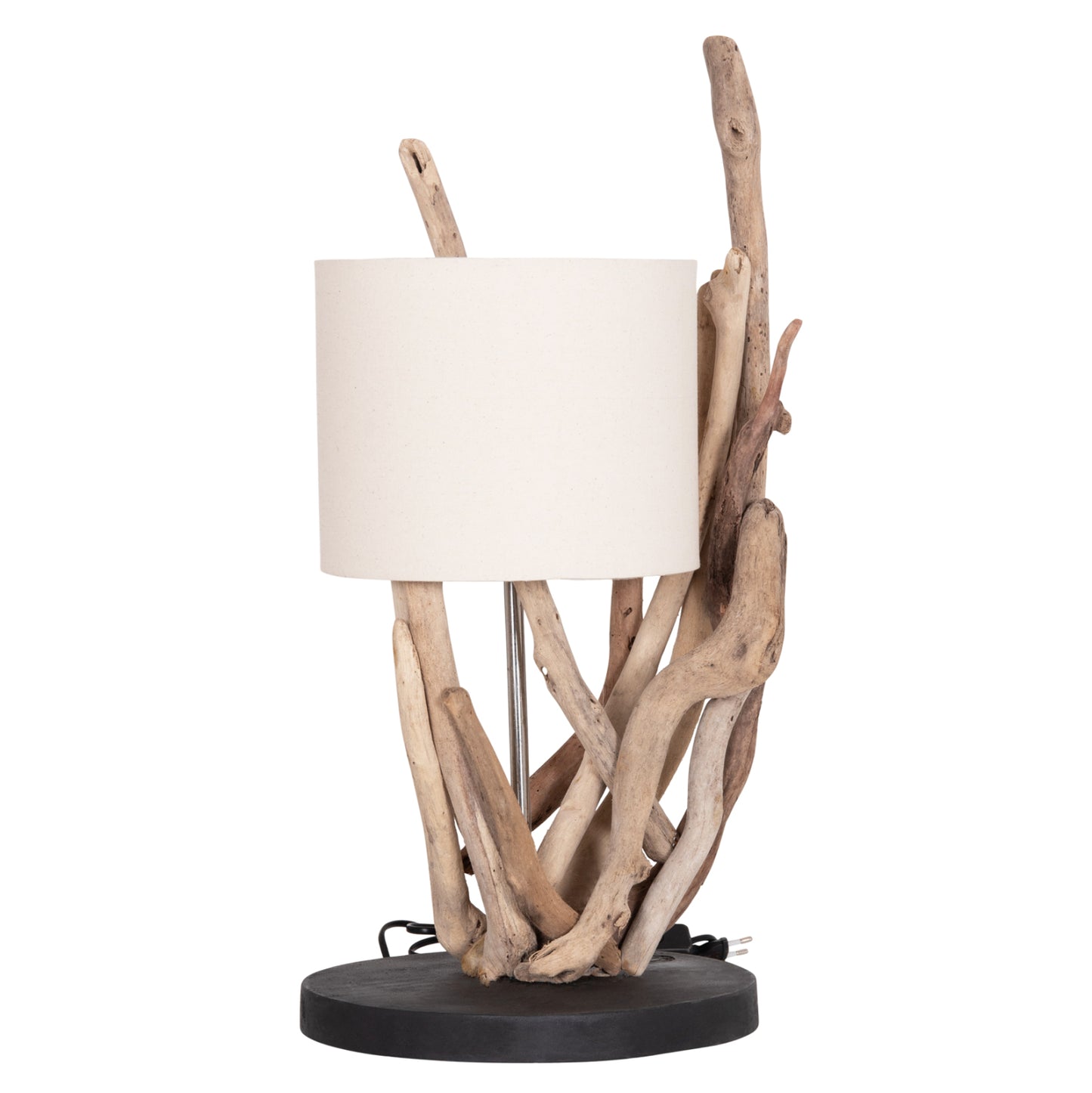 ΕΠΙΤΡΑΠΕΖΙΟ ΦΩΤΙΣΤΙΚΟ BRAMBLE DRIFTWOOD & ΛΕΥΚΟ ΚΑΠΕΛΟ Φ28x65