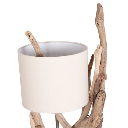 ΕΠΙΤΡΑΠΕΖΙΟ ΦΩΤΙΣΤΙΚΟ BRAMBLE DRIFTWOOD & ΛΕΥΚΟ ΚΑΠΕΛΟ Φ28x65