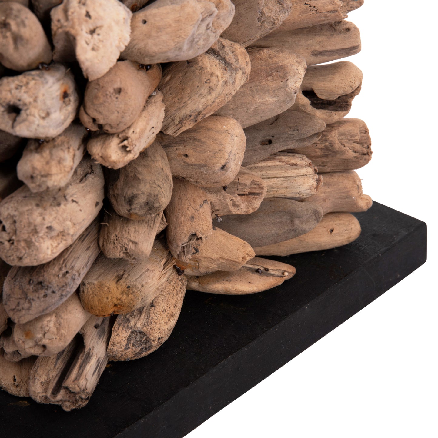 ΕΠΙΤΡΑΠΕΖΙΟ ΦΩΤΙΣΤΙΚΟ ΣΧΗΜΑ ΚΥΒΟΥ TWIGGY DRIFTWOOD & ΛΕΥΚΟ ΚΑΠΕΛΟ 24x24x46