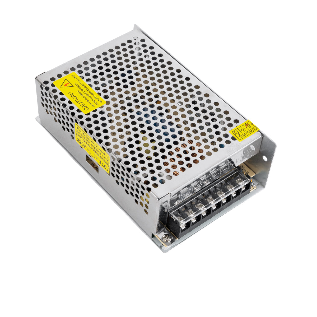 LUMIVOLT 73045 Τροφοδοτικό/Μετασχηματιστής PELV 200W 8.3A DC 24V IP20 - AC 220-240V σε DC 24V / Ρυθμιζόμενo από DC 22.5V έως DC 25.5V - Μ16 x Π10 x Υ5