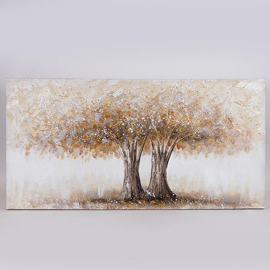 ΠΙΝΑΚΑΣ ΚΑΜΒΑΣ ΔΕΝΤΡΑ ΛΕΥΚΟΣ - ΚΑΦΕ 120x3x60