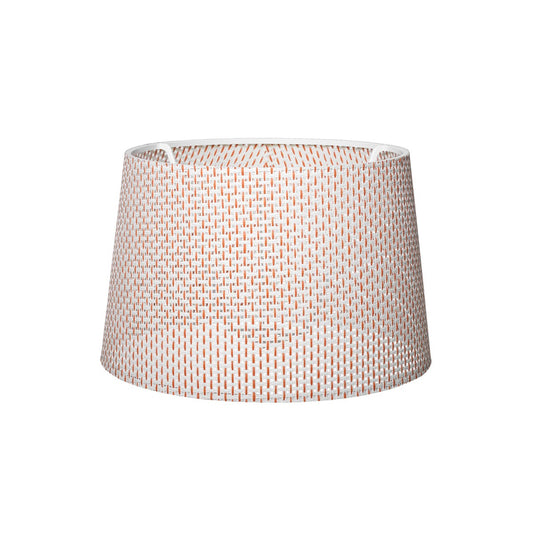 COVER 203-0263 Μοντέρνο Φωτιστικό Καπέλο Μπεζ Διάτρητο Ύφασμα - Μ38 x Π38 x Υ30