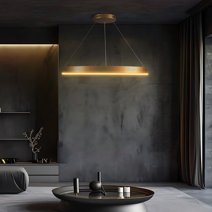 VENOM KLV-101-0192 Κρεμαστό Φωτιστικό Οροφής LED 67W 6700lm 120° AC 220-240V IP20 Ρυθμιζόμενο Λευκό CCT με Χειριστήριο από 2700K έως 6000K Dimmable - Lumileds SMD Chip - Χρυσό Πλατίνα - Μ80 x Π80 x Υ6.5