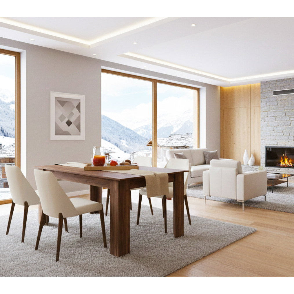 Extendable Dining Table Bruno 140x80x75