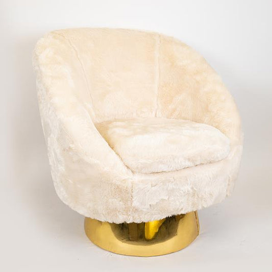 ΠΟΛΥΘΡΟΝΑ ΒΕΛΟΥΔΙΝΗ ΛΕΥΚH ΒΑΣΗ ΧΡΥΣΗ 79x72x81