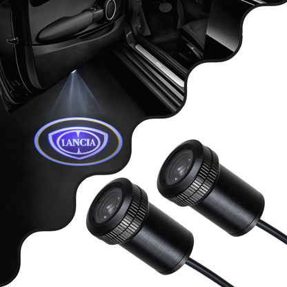 81610 LANCIA Ghost Car Brand Logo Projector - Προτζέκτορας Προβολής Μάρκας Αυτοκινήτου LED CREE XHP35 3W 240lm 120° DC 12V IP20 Ψυχρό Λευκό 6000K