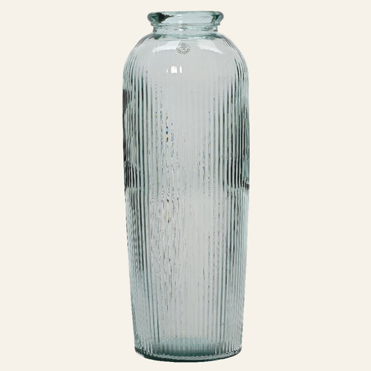 Βάζο Μεγάλο Διάφανο 30x30x70