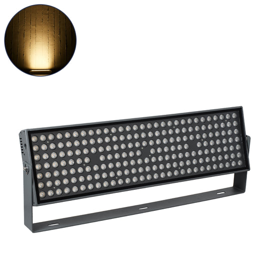 FLOOD-ZANA 90560 Προβολέας Wall Washer για Φωτισμό Κτιρίων LED 200W 18000lm 30° DC 24V Αδιάβροχο IP65 Μ70 x Π29 x Υ10cm Θερμό Λευκό 2700K - Γκρι Ανθρακί