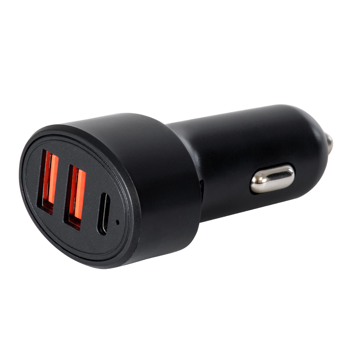 85436 Φορτιστής Αναπτήρα Αυτοκινήτου Γρήγορης Φόρτισης PD 36W 6A με 2 Θύρες USB και 1 Θύρα Type-C Μαύρο