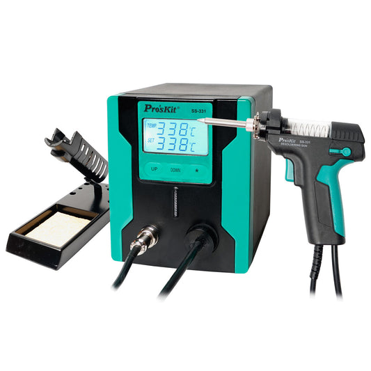 79994 Proskit SS-331H Desoldering Station - Επαγγελματικός Σταθμός Αποκόλλησης Ρεύματος 140W AC 220-240V με Ρύθμιση Θερμοκρασίας 160°C έως 480°C Μ13 x Π18.5 x Υ16cm