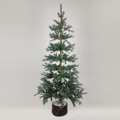 ΔΕΝΤΡΟ ΔΑΝΙΑ PE KAI PVC ΜΕ ΞΥΛΙΝΟ ΚΟΡΜΟ ΣΤΗ ΒΑΣΗ 107x107x210