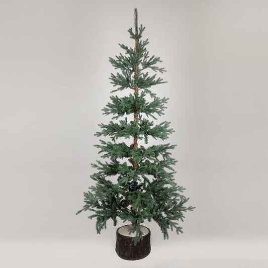 ΔΕΝΤΡΟ ΔΑΝΙΑ PE KAI PVC ΜΕ ΞΥΛΙΝΟ ΚΟΡΜΟ ΣΤΗ ΒΑΣΗ 107x107x210