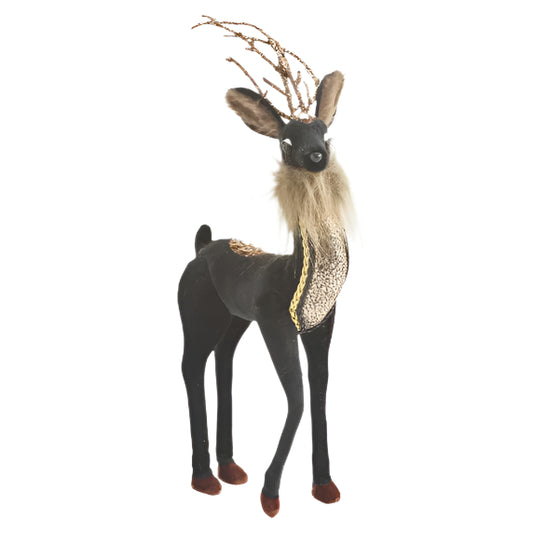 ΒΕΛΟΥΔΙΝΟΣ ΤΑΡΑΝΔΟΣ ΜΑΥΡΟΣ 13x5x29