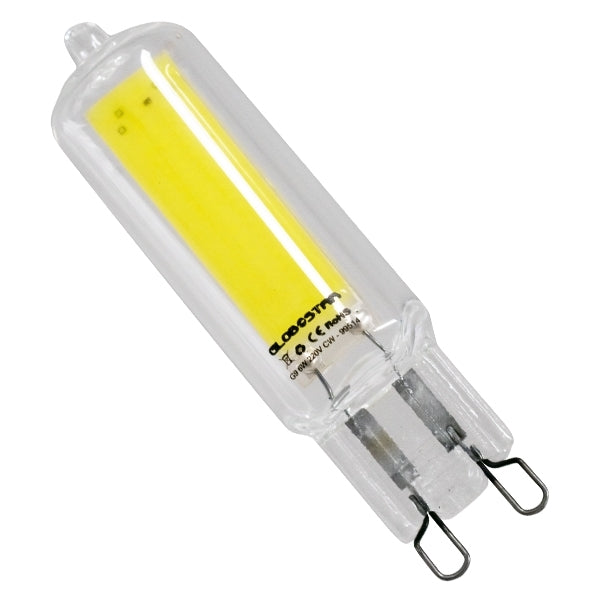 115095 Λάμπα G9 LED FILAMENT COB 6W 660 lm 320° AC 85-265V Γυάλινη Ψυχρό Λευκό 6000K