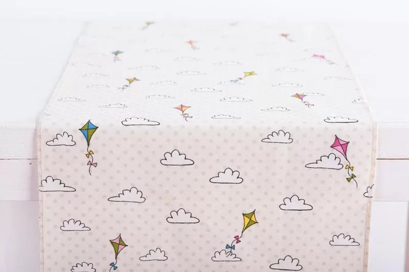 Ράννερ Σύννεφα με Χαρταετούς 32x250εκ