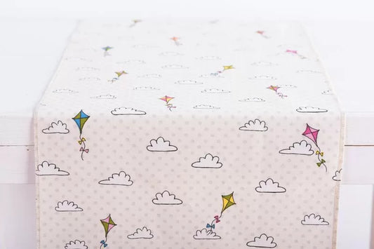 Ράννερ Σύννεφα με Χαρταετούς 32x250εκ