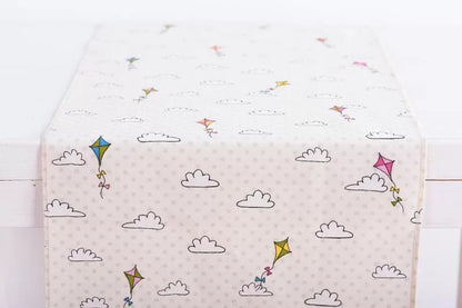 Ράννερ Σύννεφα με Χαρταετούς 32x150εκ