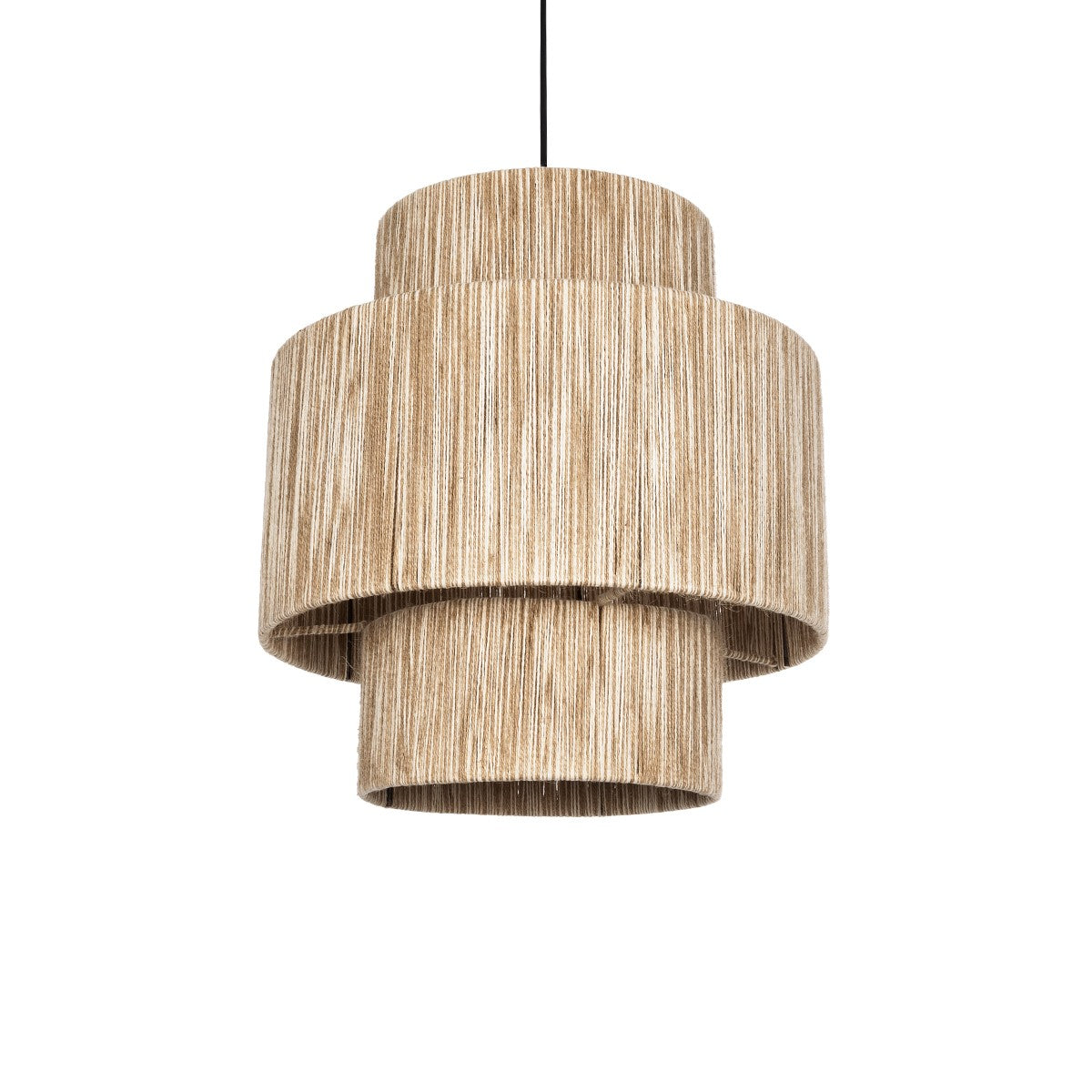 SALTO 203-0037 Boho Κρεμαστό Φωτιστικό Οροφής με Ντουί 1 x E27 AC 220-240V IP20 - Μπεζ - M40 x Π40 x Υ42