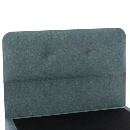ΚΡΕΒΑΤΙ DOLORES LIGHT GREEN ΓΙΑ ΣΤΡΩΜΑ 120x200εκ