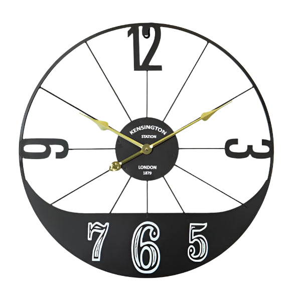 ΡΟΛΟΙ ΤΟΙΧΟΥ ΜΕΤΑΛΛΙΚΟ ΜΑΥΡΟ-ΧΡΥΣΟ 60x4.5x60