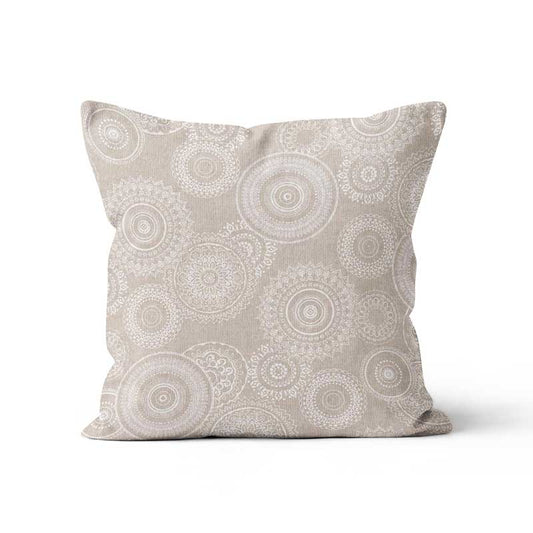 Μαξιλαροθήκη Λευκά Μάνταλα 45x45εκ