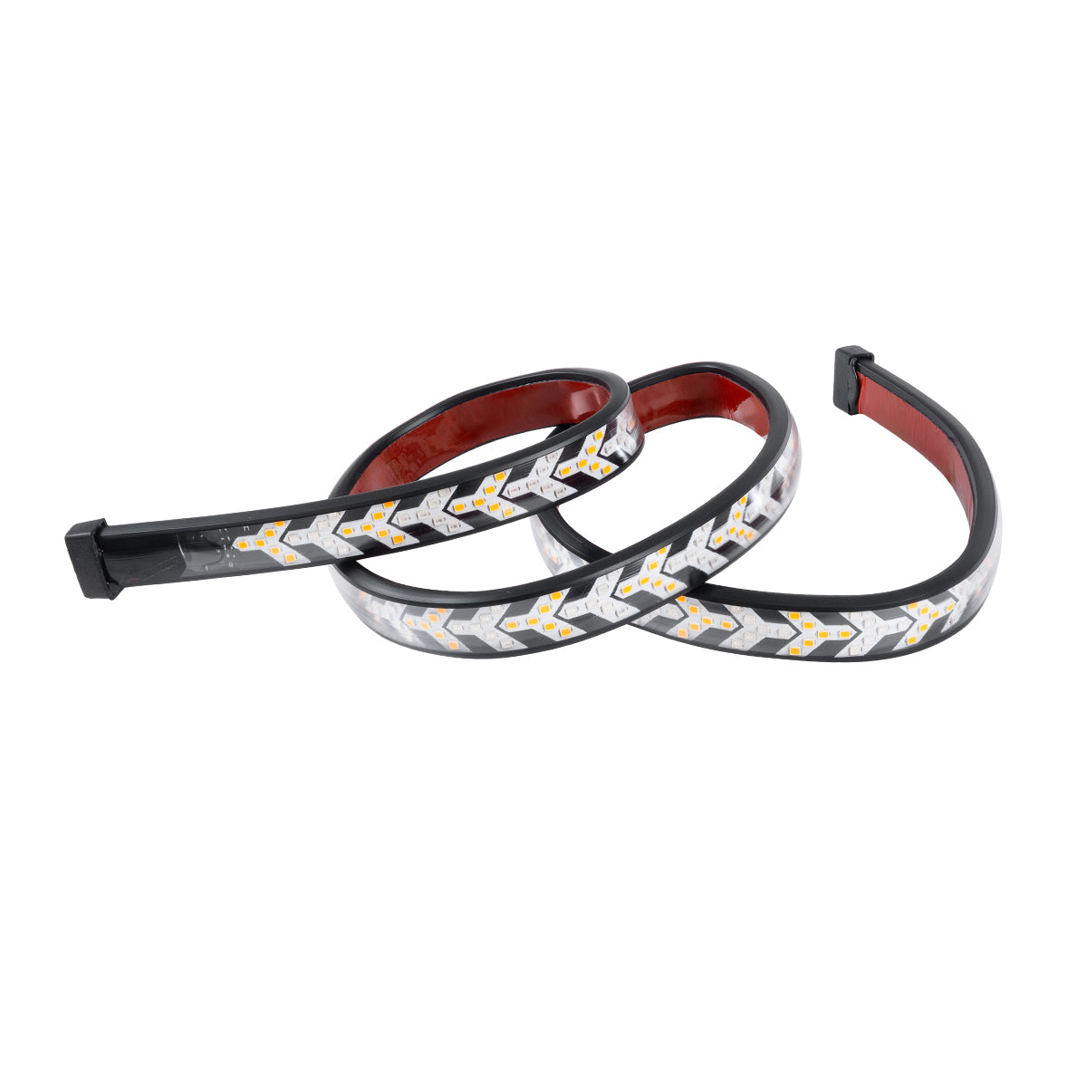 81735 Car Backlit LED Strip Εύκαμπτη Ταινία 150cm Σήμανσης DRL Αυτοκινήτου 3 Προγραμμάτα Φωτισμού LED SMD 5050 12W DC 9-30V Αδιάβροχη IP65 Πορτοκαλί - Κόκκινο