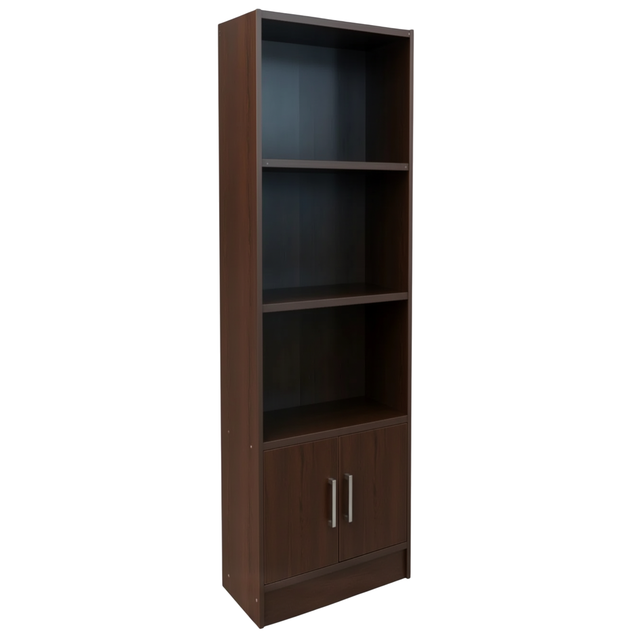 Βιβλιοθήκη Eliot 3S 2D Wenge 60x30x180