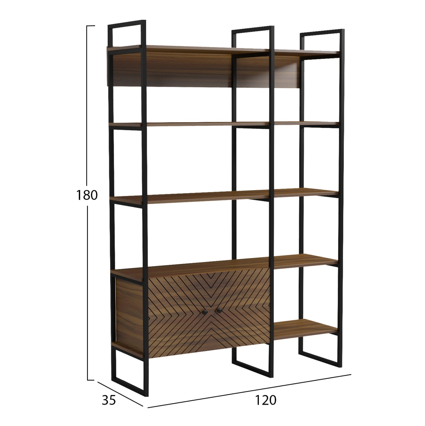 STUDENT SET 3 PCS DESK-BOOKCASE-OFFICE CHAIR
