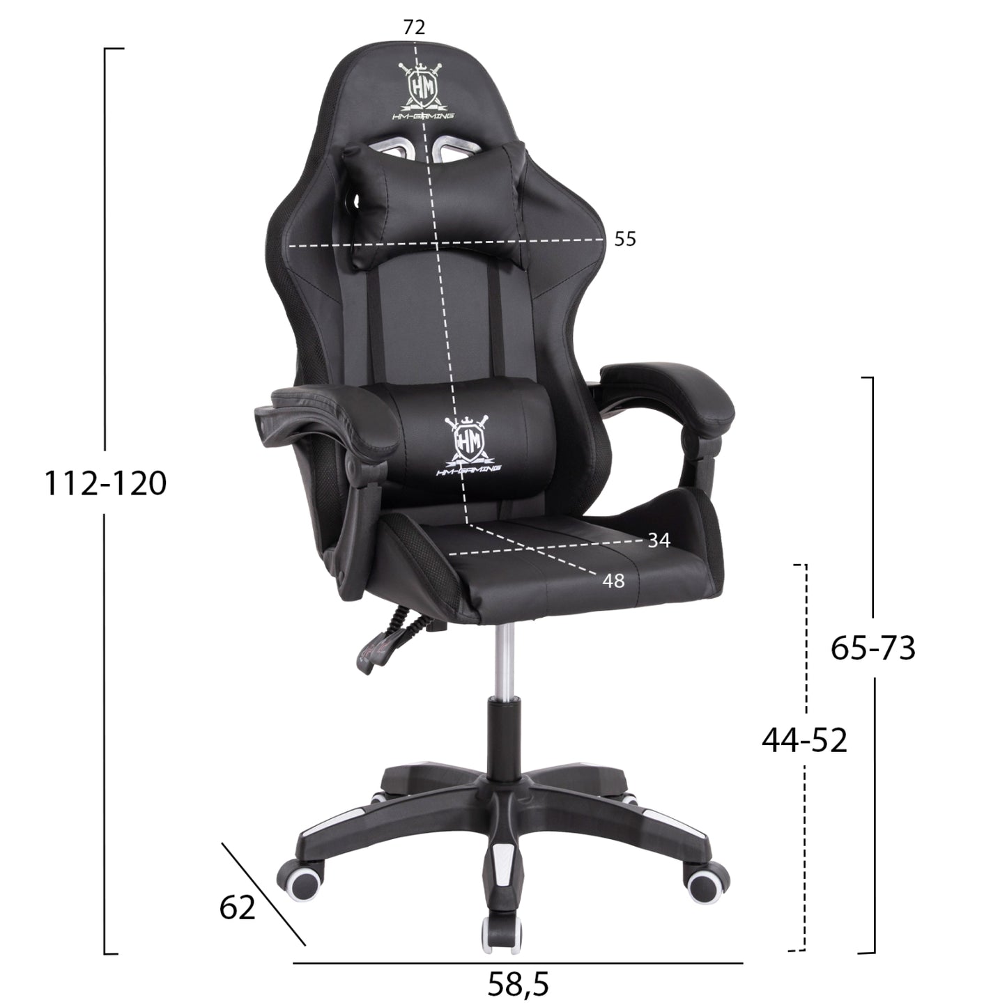STUDENT SET 3 PCS DESK-BOOKCASE-OFFICE CHAIR
