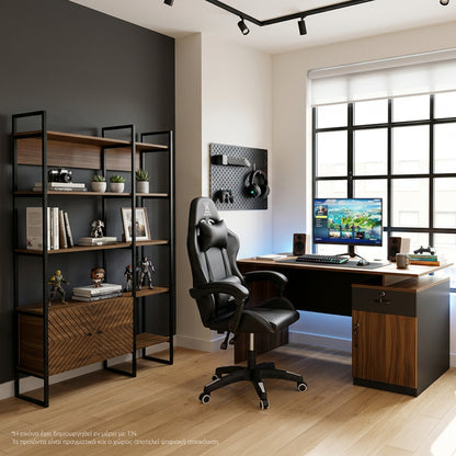 STUDENT SET 3 PCS DESK-BOOKCASE-OFFICE CHAIR