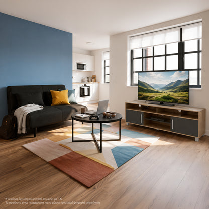 STUDENT LIVING ROOM SET DARK GREY