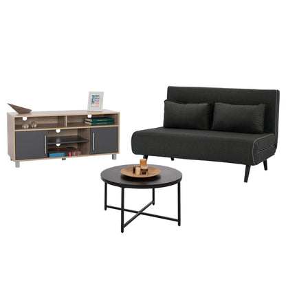 STUDENT LIVING ROOM SET DARK GREY