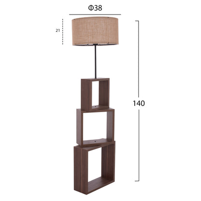 ΦΩΤΙΣΤΙΚΟ ΔΑΠΕΔΟΥ MDF ΚΑΡΥΔΙ Φ38x140