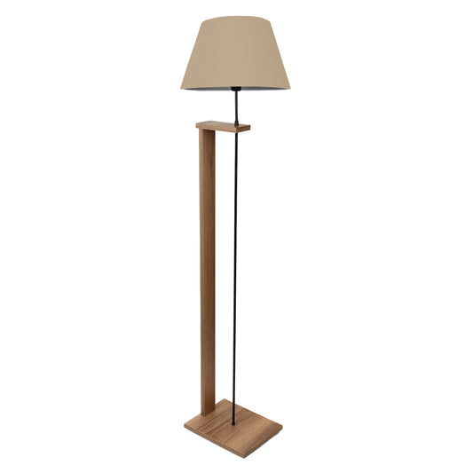 ΦΩΤΙΣΤΙΚΟ ΔΑΠΕΔΟΥ MDF ΚΑΡΥΔΙ ΜΕ ΜΠΕΖ Φ38x150