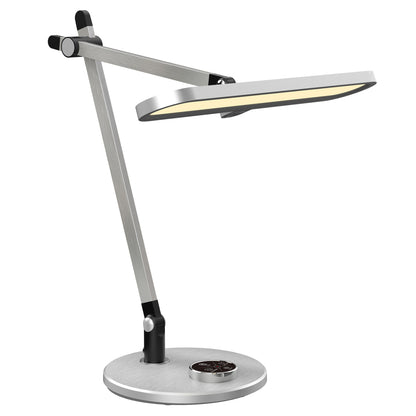 ΦΩΤΙΣΤΙΚΟ ΓΡΑΦΕΙΟΥ LED BLAIN PRO ΑΣΗΜΙ ΒΑΣΗ ABS ΑΣΗΜΙ ΑΛΟΥΜΙΝΙΟ 57,5x53εκ