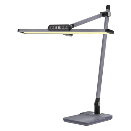 ΦΩΤΙΣΤΙΚΟ ΓΡΑΦΕΙΟΥ LED BLAIN PRO ΓΚΡΙ ABS ΚΑΙ ΑΛΟΥΜΙΝΙΟ 36,8x81εκ