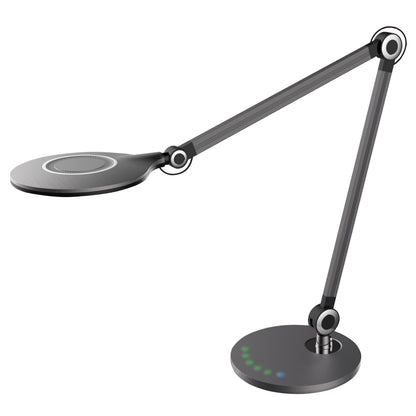 ΦΩΤΙΣΤΙΚΟ ΓΡΑΦΕΙΟΥ LED BLAIN PRO ΜΑΥΡΟ ΧΡΩΜΑ ABS 55,7x49,7εκ